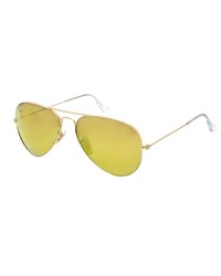 Женские желтые солнцезащитные очки от Ray-Ban