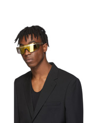 Мужские желтые солнцезащитные очки от Versace