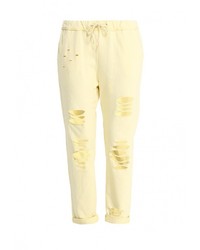 Женские желтые спортивные штаны от Aurora Firenze
