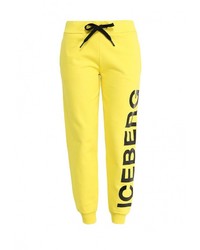 Женские желтые спортивные штаны от Iceberg
