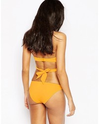 Желтые трусики бикини от Asos