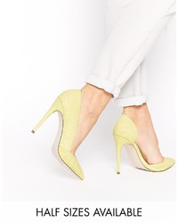 Желтые туфли от Asos
