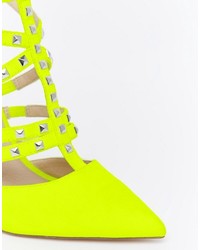 Желтые туфли от Asos