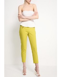 Желтые узкие брюки от adL