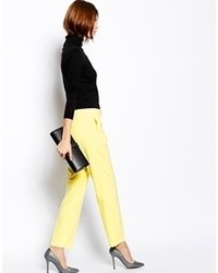 Желтые узкие брюки от Asos