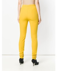 Желтые узкие брюки от Lanvin