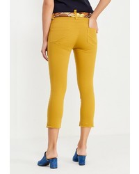 Желтые узкие брюки от Motivi