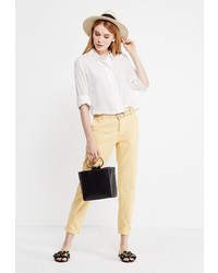 Желтые узкие брюки от Top Secret