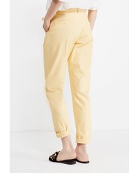Желтые узкие брюки от Top Secret