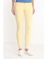 Желтые узкие брюки от United Colors of Benetton