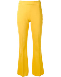 Желтые широкие брюки от Giambattista Valli