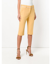 Женские желтые шорты-бермуды от N°21