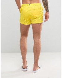Желтые шорты для плавания от Pull&Bear