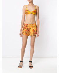 Женские желтые шорты с принтом от Lygia & Nanny