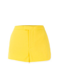 Женские желтые шорты с принтом от RED Valentino