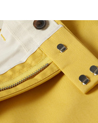 Мужские желтые шорты от Acne Studios