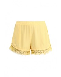 Женские желтые шорты от By Swan