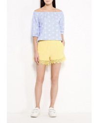 Женские желтые шорты от By Swan