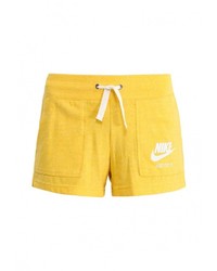 Женские желтые шорты от Nike