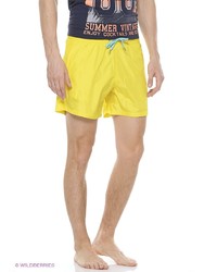 Мужские желтые шорты от Oodji
