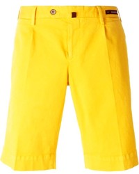 Мужские желтые шорты от Pt01