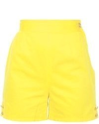 Женские желтые шорты от Versace