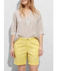 Женские желтые шорты от Violeta BY MANGO