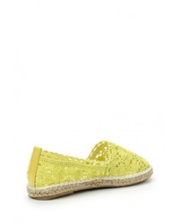 Женские желтые эспадрильи от Coco Perla