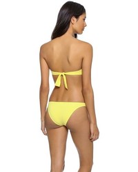 Желтый бикини-топ от Melissa Odabash