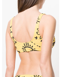 Желтый бикини-топ от Roseanna