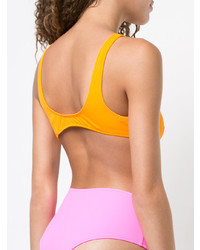 Желтый бикини-топ от Solid & Striped
