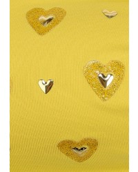 Желтый бикини-топ от Twin-Set Simona Barbieri