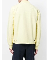 Мужской желтый бомбер от Universal Works