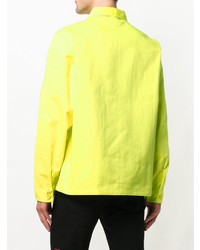 Мужской желтый бомбер от Stussy