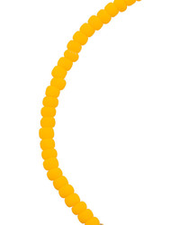 Желтый браслет из бисера от Luis Morais