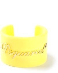 Желтый браслет от DSquared
