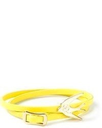 Желтый браслет от McQ by Alexander McQueen