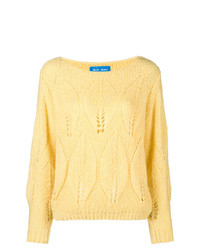 Женский желтый вязаный свитер от MiH Jeans