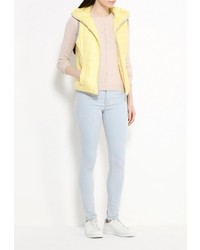 Женский желтый жилет от Aurora Firenze