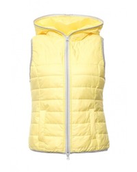 Женский желтый жилет от Aurora Firenze