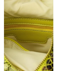 Женский желтый замшевый рюкзак от Vitacci