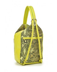 Женский желтый замшевый рюкзак от Vitacci