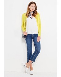 Женский желтый кардиган от Banana Republic