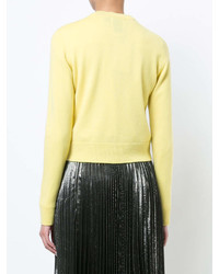 Женский желтый кардиган