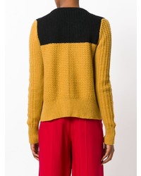 Женский желтый кардиган от Marni