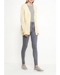 Женский желтый кардиган от Please