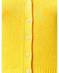 Женский желтый кардиган от Allude