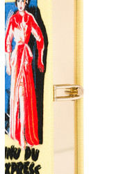 Желтый клатч с вышивкой от Olympia Le-Tan