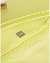 Желтый клатч от Asos