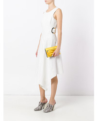 Желтый клатч от Corto Moltedo